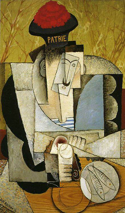 Sailor at Breakfast Diego Rivera